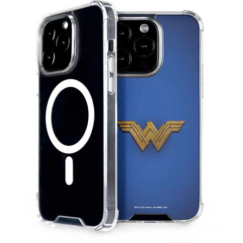 DC Comics Wonder Woman Movie Emblem iPhone 15 Pro MagSafe Case